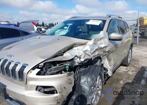 2015 Jeep Cherokee Limited from USA, damaged, VIN 1C4PJLDS5FW628800